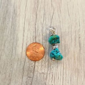 Handmade genuine Kingsman turquoise in 925